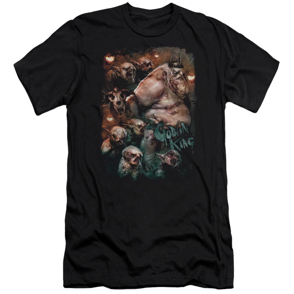 The Hobbit Goblin King Men's Ultra-Soft 30/1 Cotton Slim Short-Sleeve T-Shirt