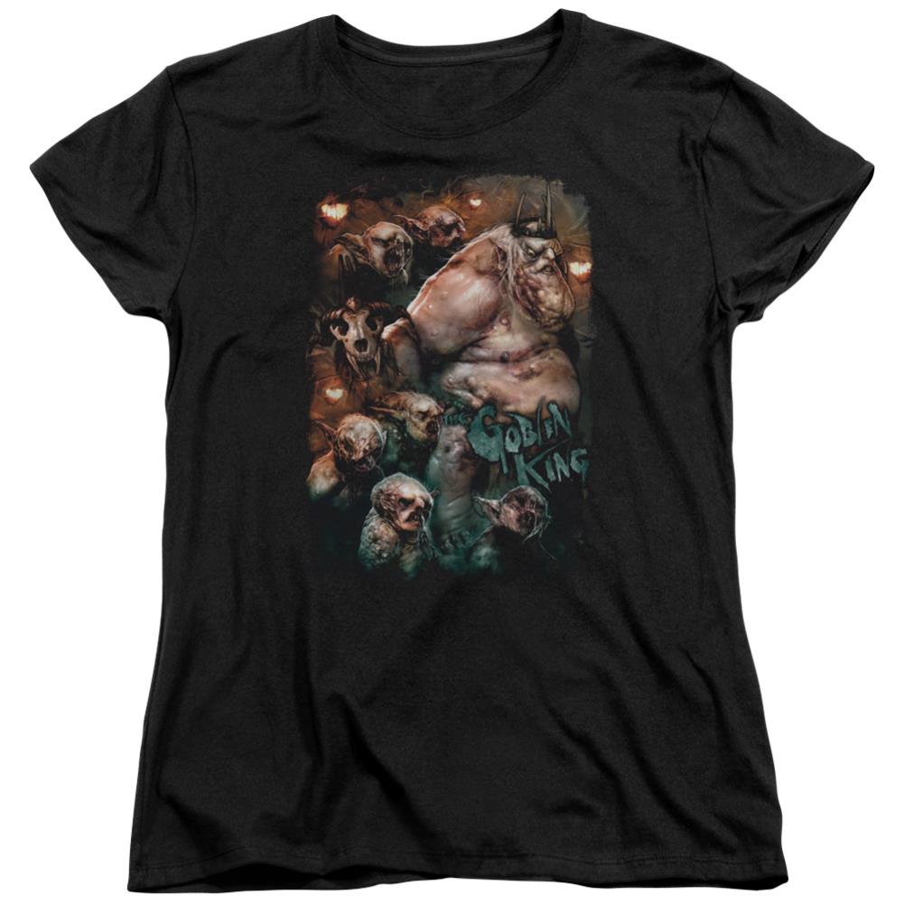 The Hobbit Goblin King Women's 18/1 Cotton Short-Sleeve T-Shirt