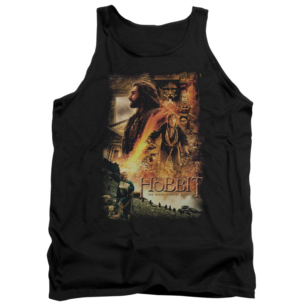 The Hobbit Golden Chamber Men's 18/1 Cotton Tank Top