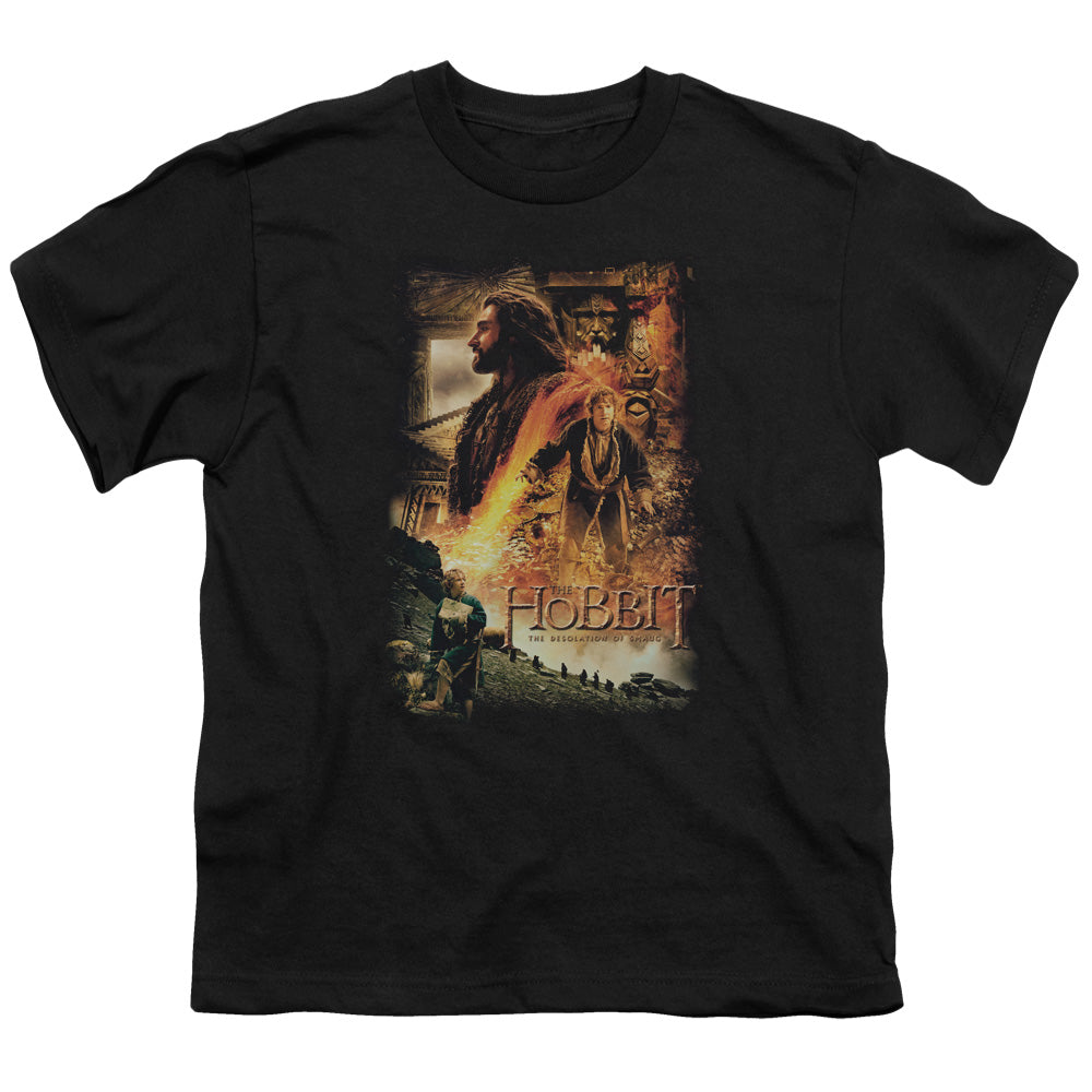 The Hobbit Golden Chamber Youth 18/1 100% Cotton Short-Sleeve T-Shirt