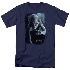 The Hobbit Gollum Poster Men's 18/1 Cotton Short-Sleeve T-Shirt