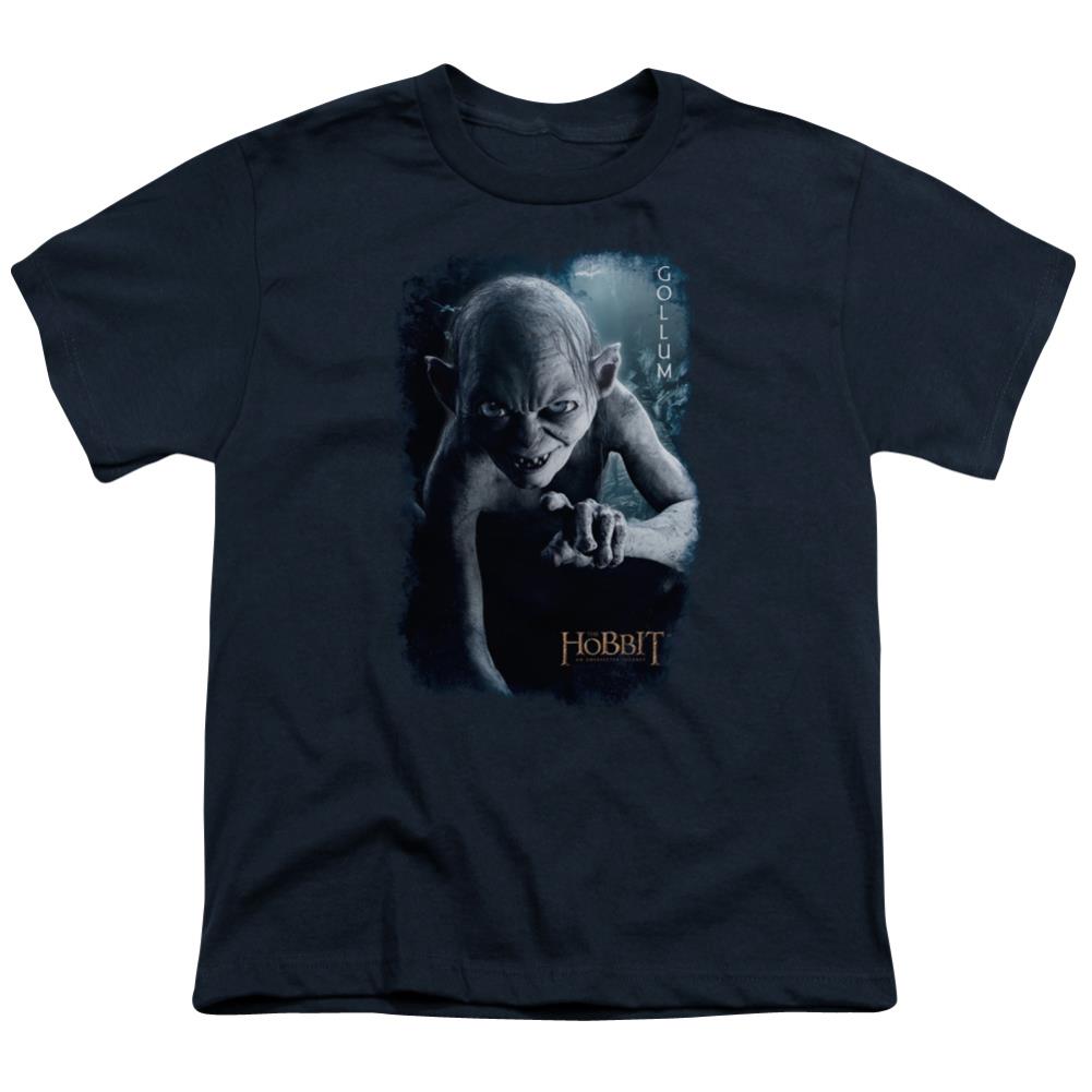 The Hobbit Gollum Poster Youth 18/1 100% Cotton Short-Sleeve T-Shirt