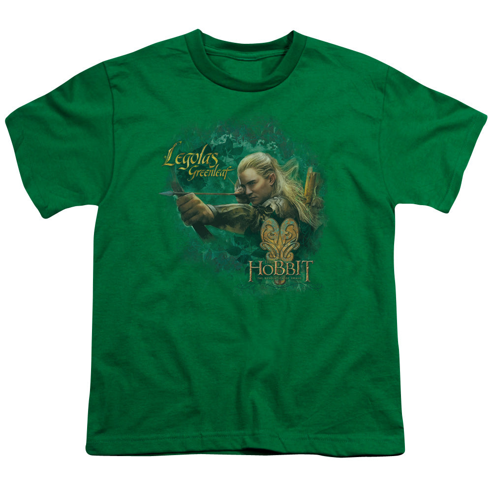 The Hobbit Greenleaf Youth 18/1 100% Cotton Short-Sleeve T-Shirt