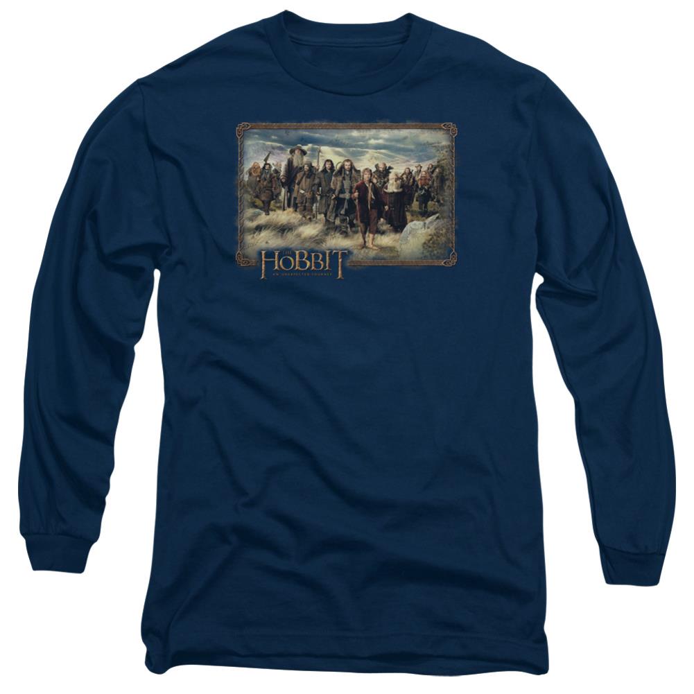 The Hobbit Hobbit & Company Men's 18/1 Cotton Long-Sleeve T-Shirt
