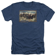 The Hobbit Hobbit & Company Men's 30/1 Heather 60 40 Poly Short-Sleeve T-Shirt