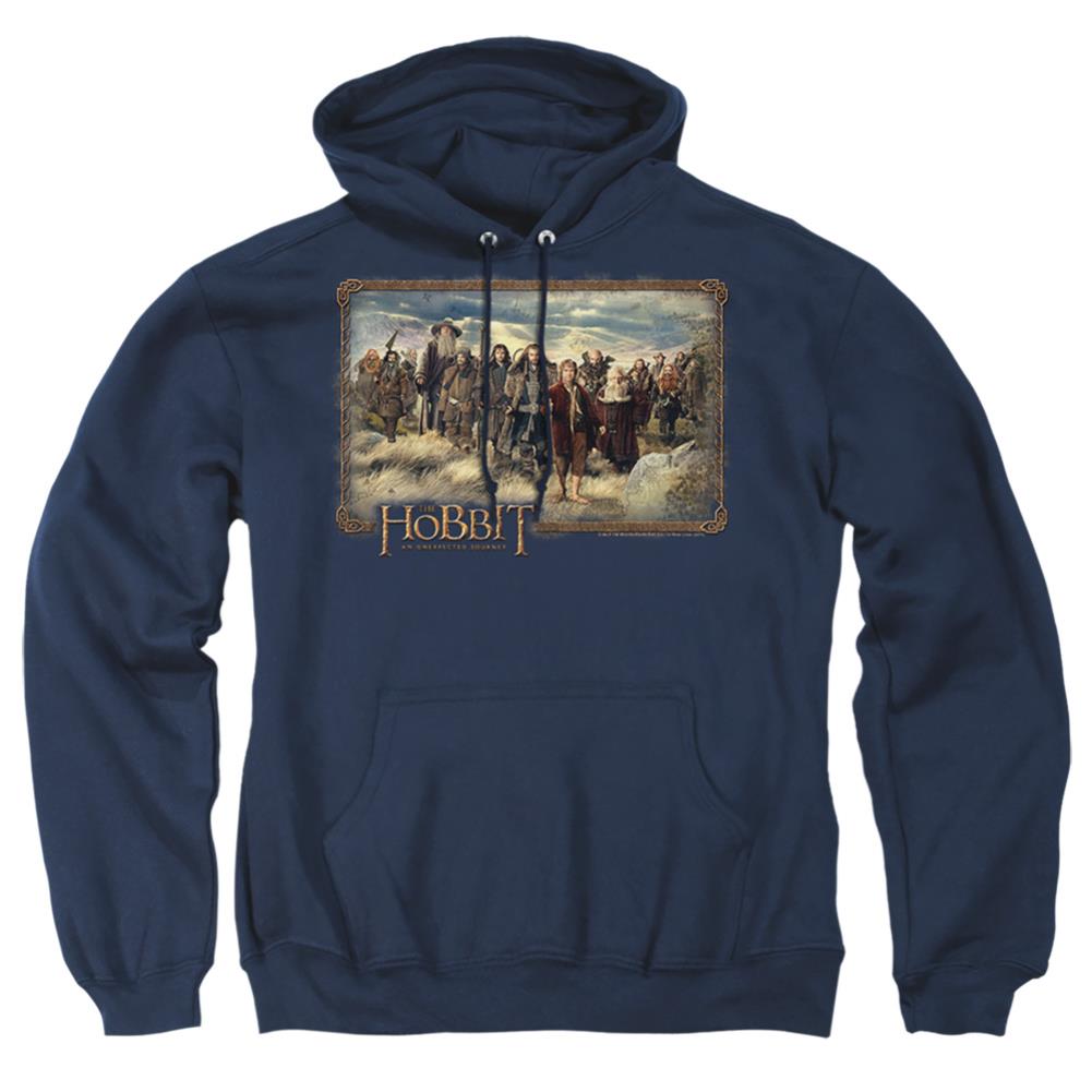The Hobbit Hobbit & Company Men's Pull-Over 75 25 Poly Hoodie