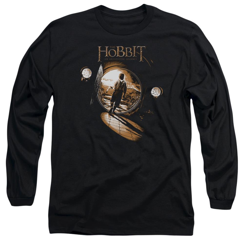 The Hobbit Hobbit Hole Men's 18/1 Cotton Long-Sleeve T-Shirt