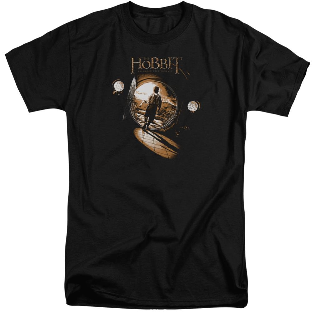The Hobbit Hobbit Hole Men's 18/1 Tall Cotton Short-Sleeve T-Shirt