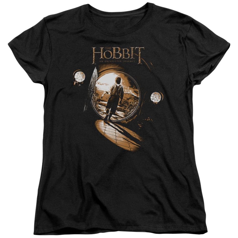 The Hobbit Hobbit Hole Women's 18/1 Cotton Short-Sleeve T-Shirt
