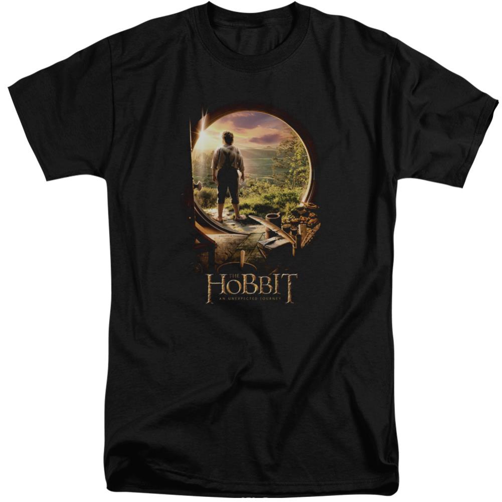 The Hobbit Hobbit In Door Men's 18/1 Tall Cotton Short-Sleeve T-Shirt