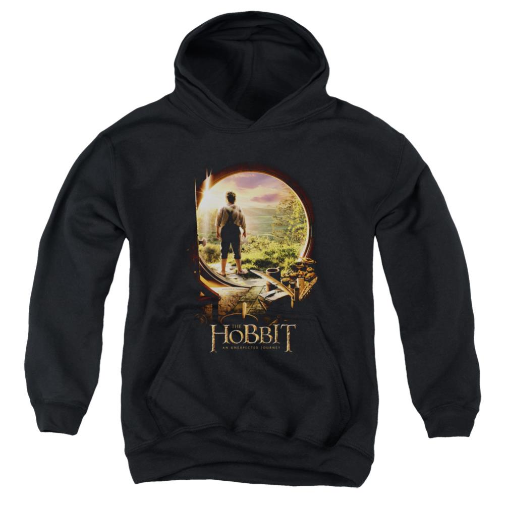 The Hobbit Hobbit In Door Youth Cotton Poly Pull-Over Hoodie
