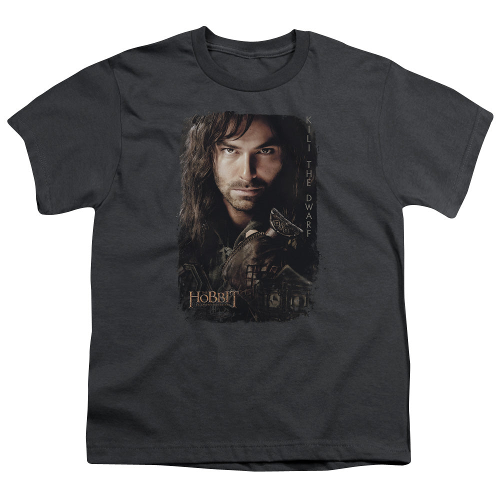 The Hobbit Kili Poster Youth 18/1 100% Cotton Short-Sleeve T-Shirt