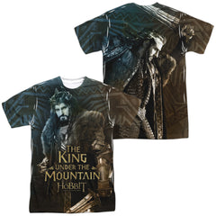 The Hobbit King (Front/Back Print) Men's Regular Fit Polyester Short-Sleeve T-Shirt