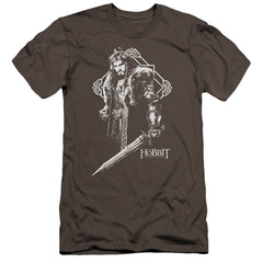 The Hobbit King Thorin Men's Ultra-Soft 30/1 Cotton Slim Short-Sleeve T-Shirt