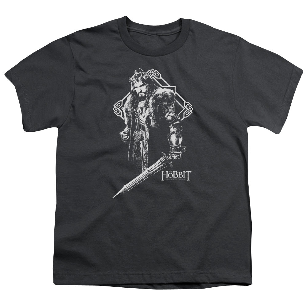 The Hobbit King Thorin Youth 18/1 100% Cotton Short-Sleeve T-Shirt