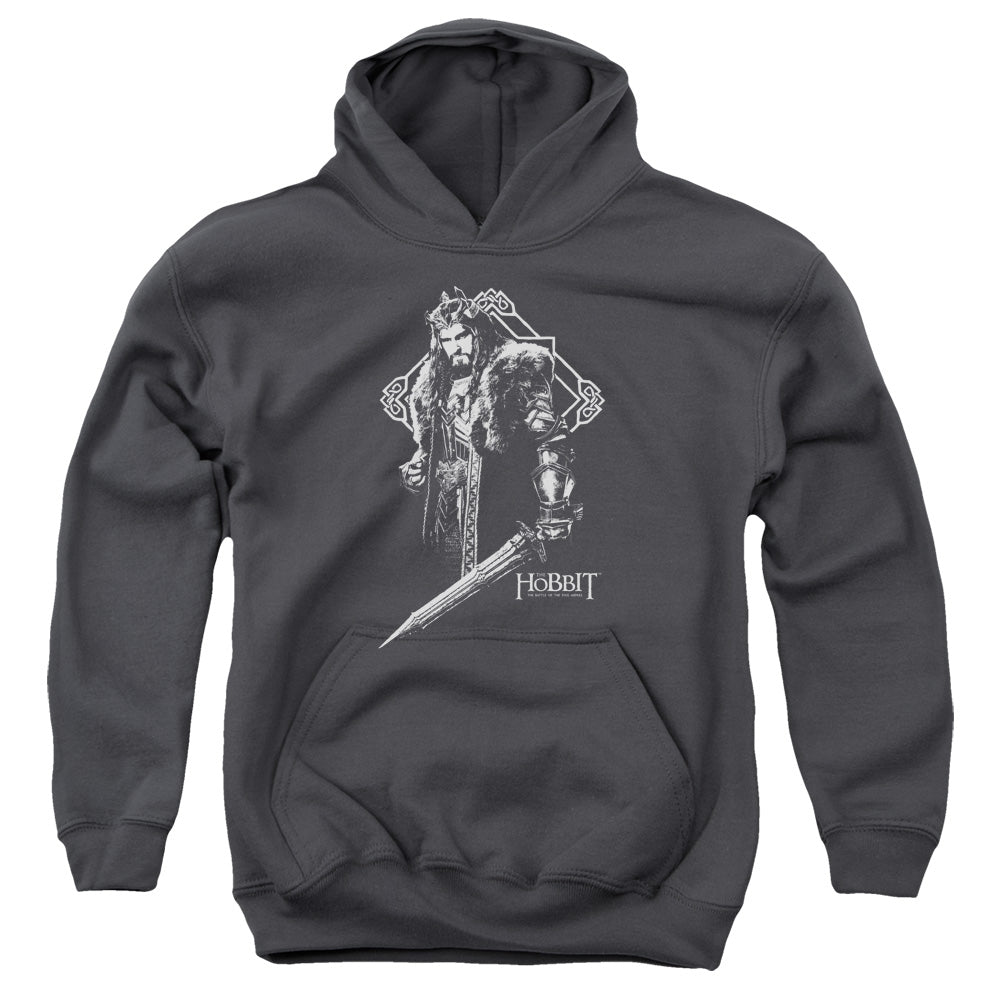 The Hobbit King Thorin Youth Cotton Poly Pull-Over Hoodie