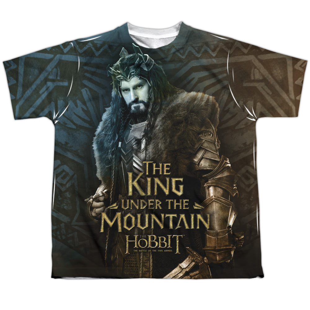 The Hobbit King Youth Regular Fit Poly Short-Sleeve T-Shirt