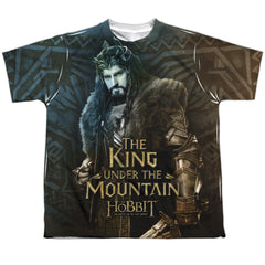 The Hobbit King Youth Regular Fit Poly Short-Sleeve T-Shirt