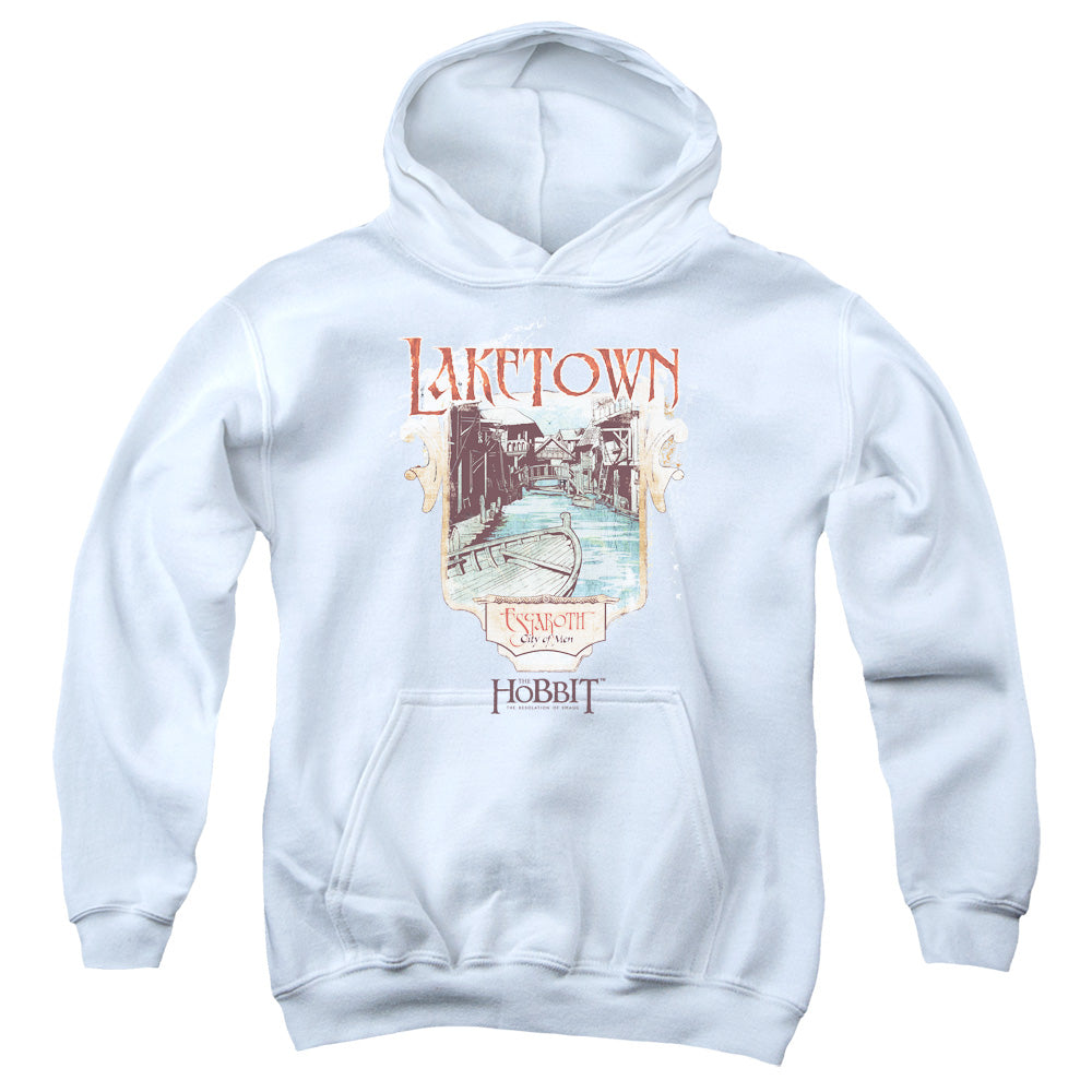 The Hobbit Laketown Youth Cotton Poly Pull-Over Hoodie