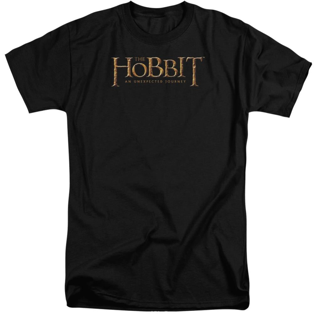 The Hobbit Logo Men's 18/1 Tall Cotton Short-Sleeve T-Shirt