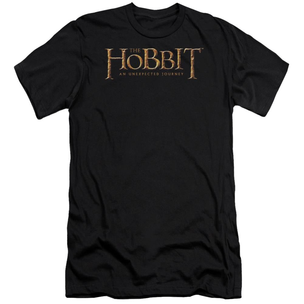 The Hobbit Logo Men's Ultra-Soft 30/1 Cotton Slim Short-Sleeve T-Shirt