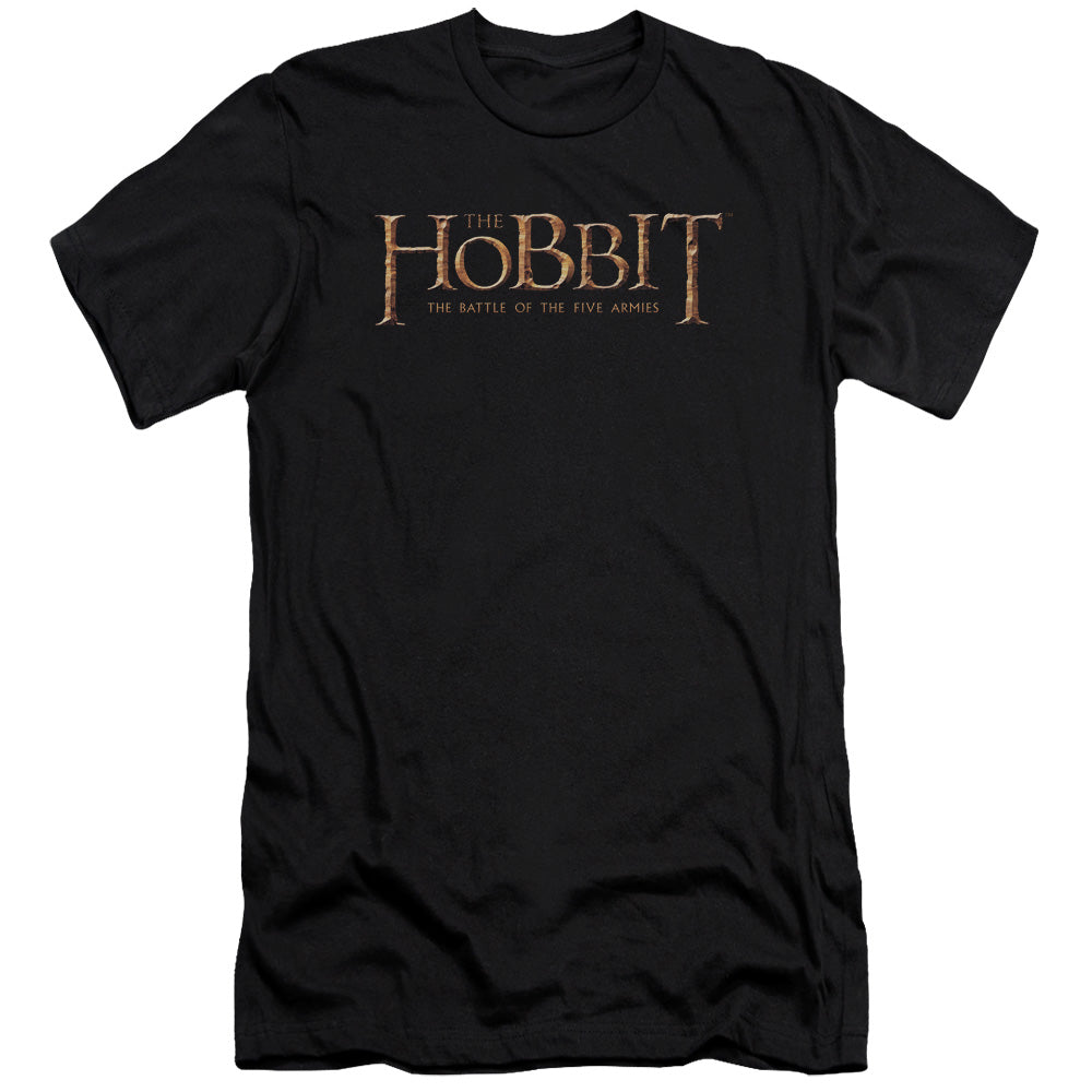 The Hobbit Logo Men's Ultra-Soft 30/1 Cotton Slim Short-Sleeve T-Shirt