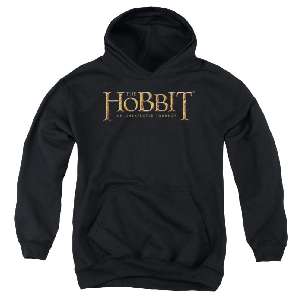 The Hobbit Logo Youth Cotton Poly Pull-Over Hoodie