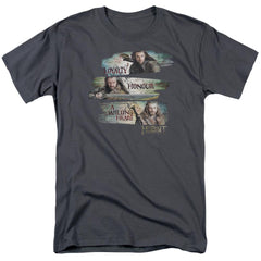 The Hobbit Loyalty And Honour Men's 18/1 Cotton Short-Sleeve T-Shirt