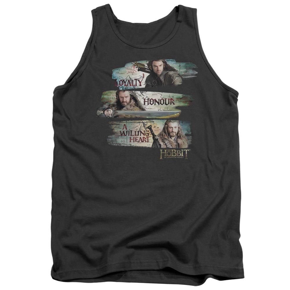 The Hobbit Loyalty And Honour Men's 18/1 Cotton Tank Top