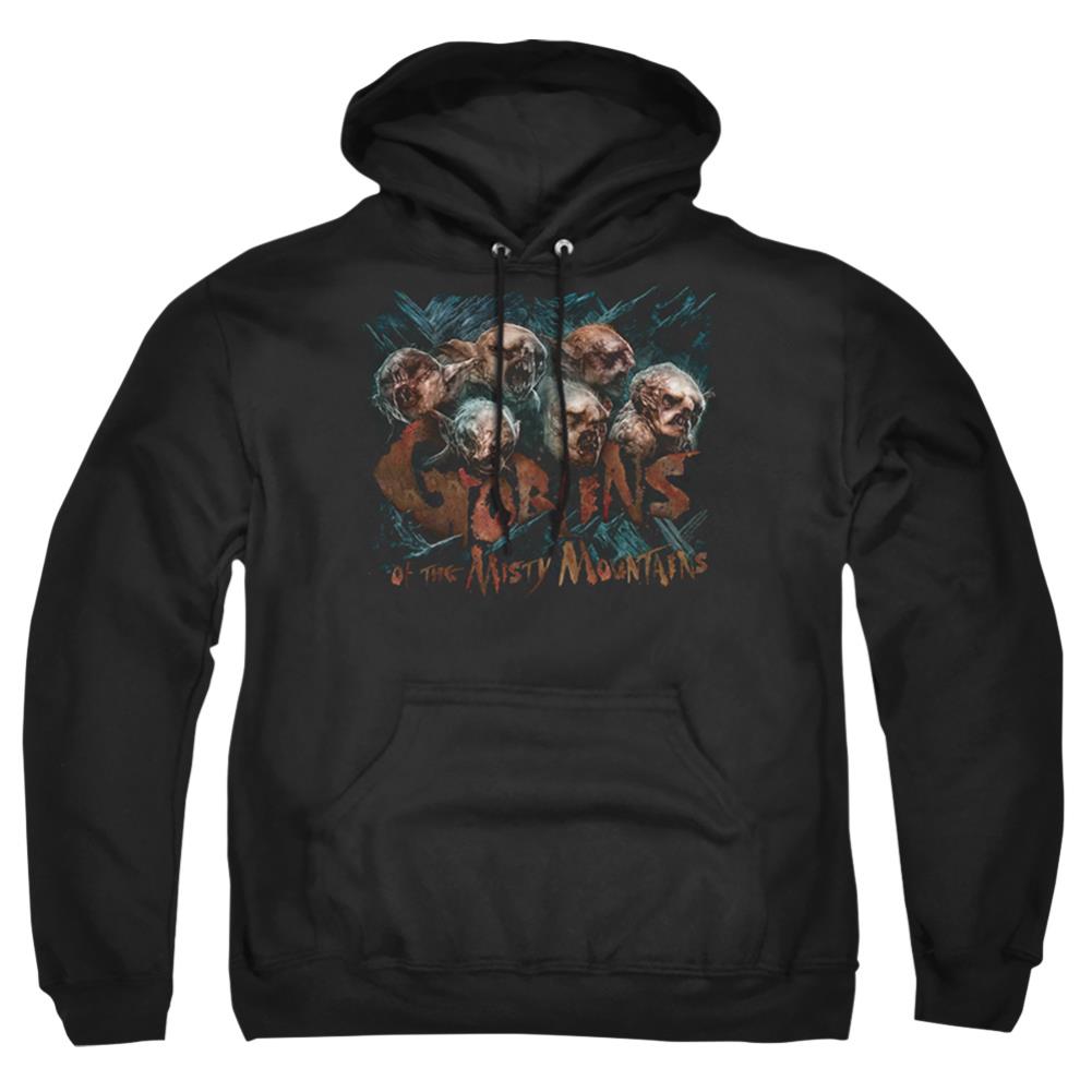 The Hobbit Misty Goblins Men's Pull-Over 75 25 Poly Hoodie