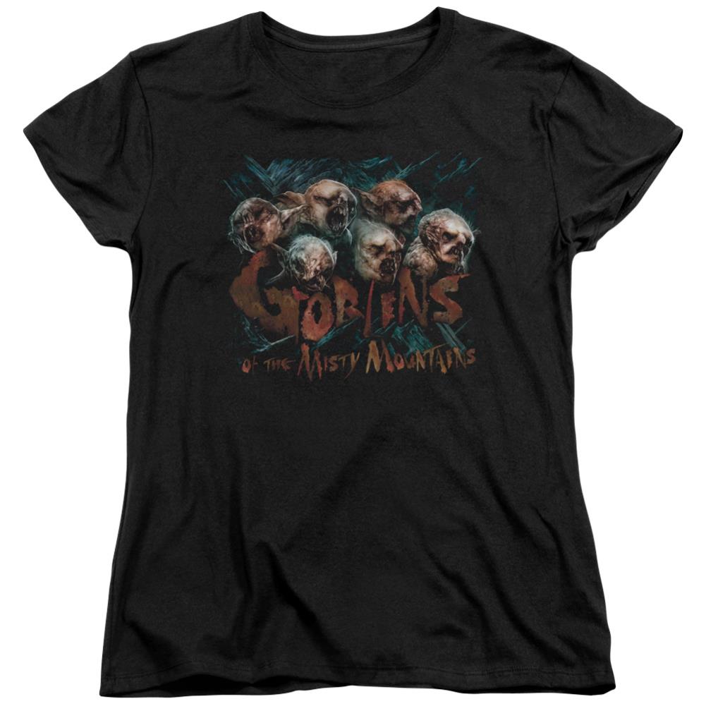 The Hobbit Misty Goblins Women's 18/1 Cotton Short-Sleeve T-Shirt