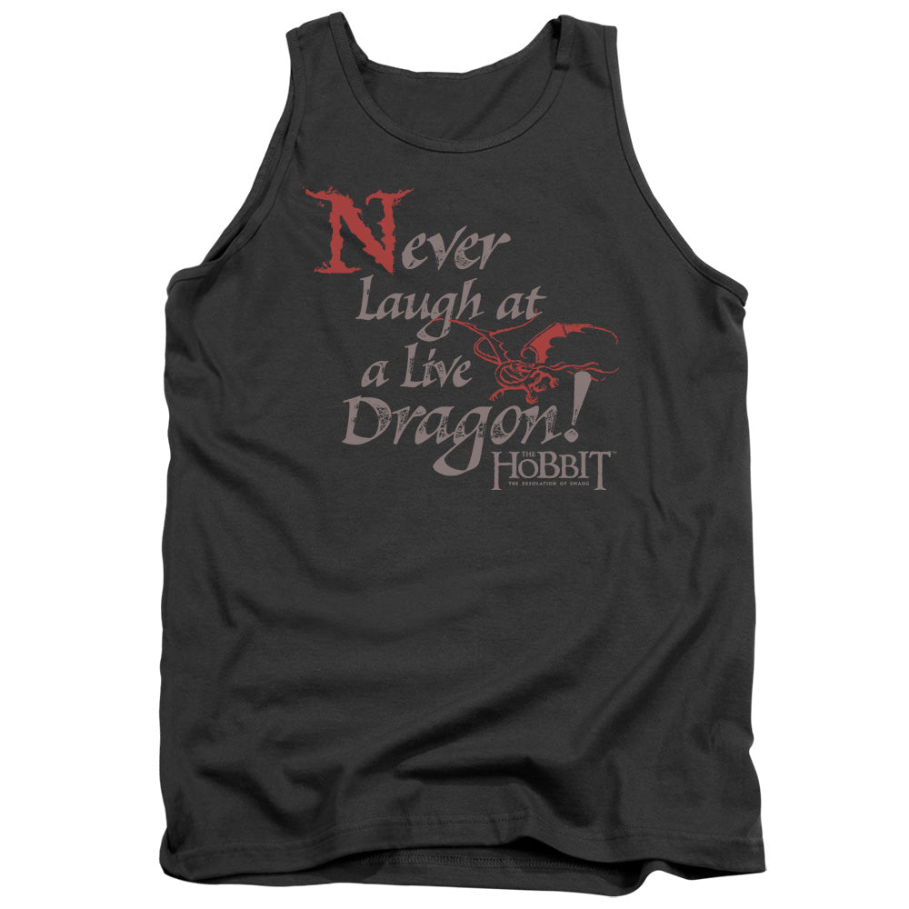The Hobbit Never Laugh Men's 18/1 Cotton Tank Top