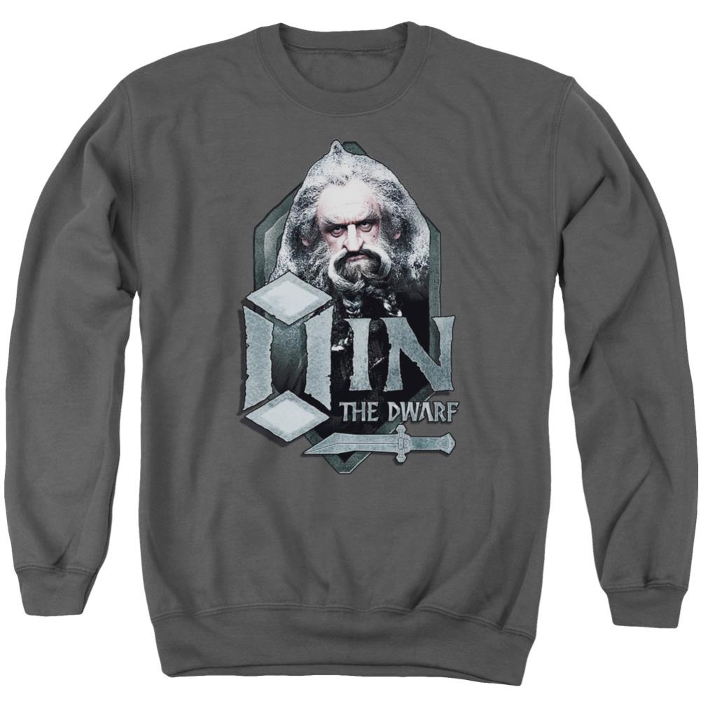 The Hobbit Oin Men's Crewneck 50 50 Poly Long-Sleeve T-Shirt