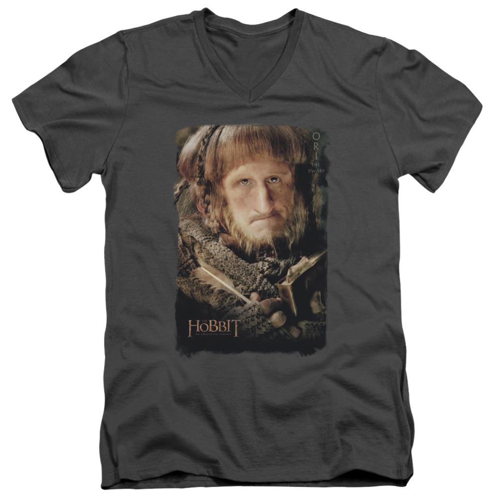 The Hobbit Ori Men's 30/1 Cotton Slim V-Neck T-Shirt
