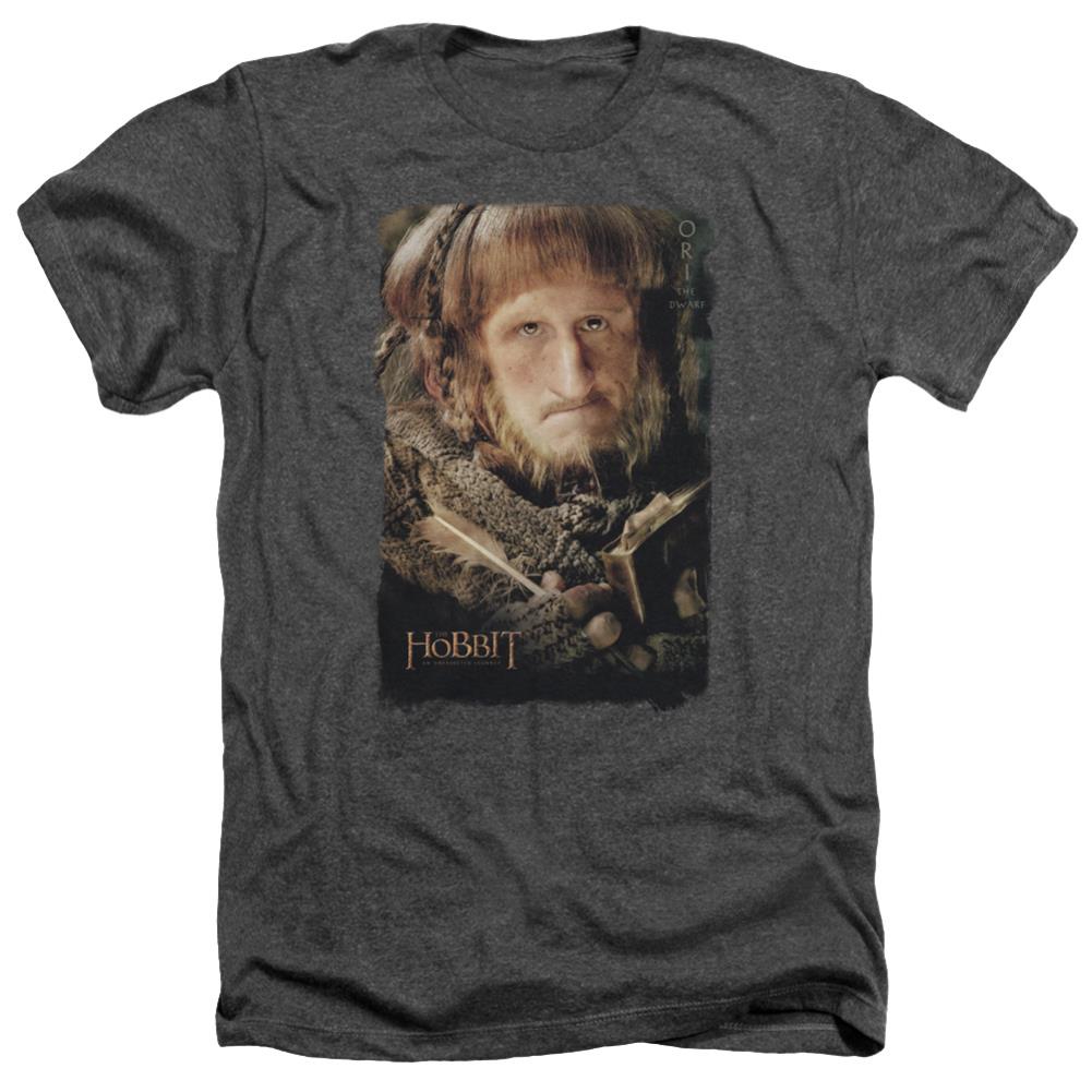 The Hobbit Ori Men's 30/1 Heather 60 40 Poly Short-Sleeve T-Shirt