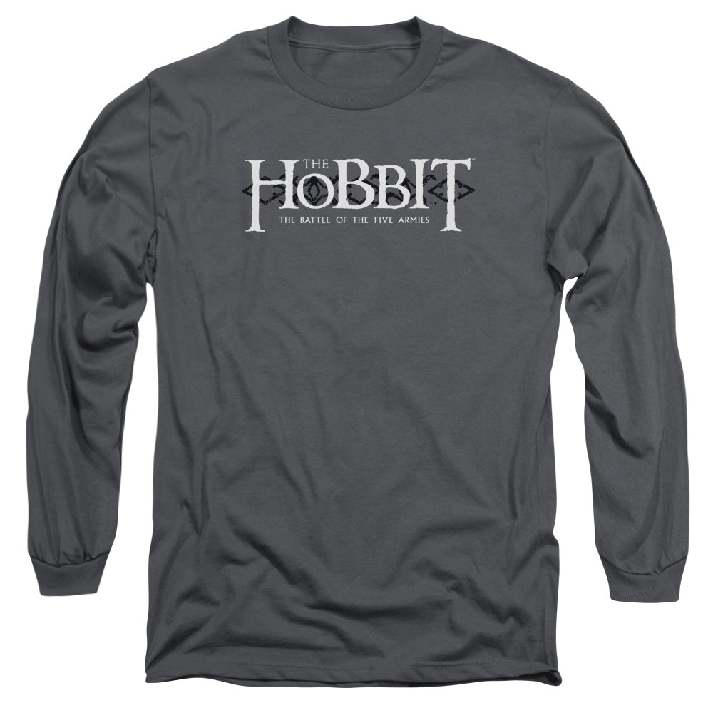 The Hobbit Ornate Logo Men's 18/1 Cotton Long-Sleeve T-Shirt