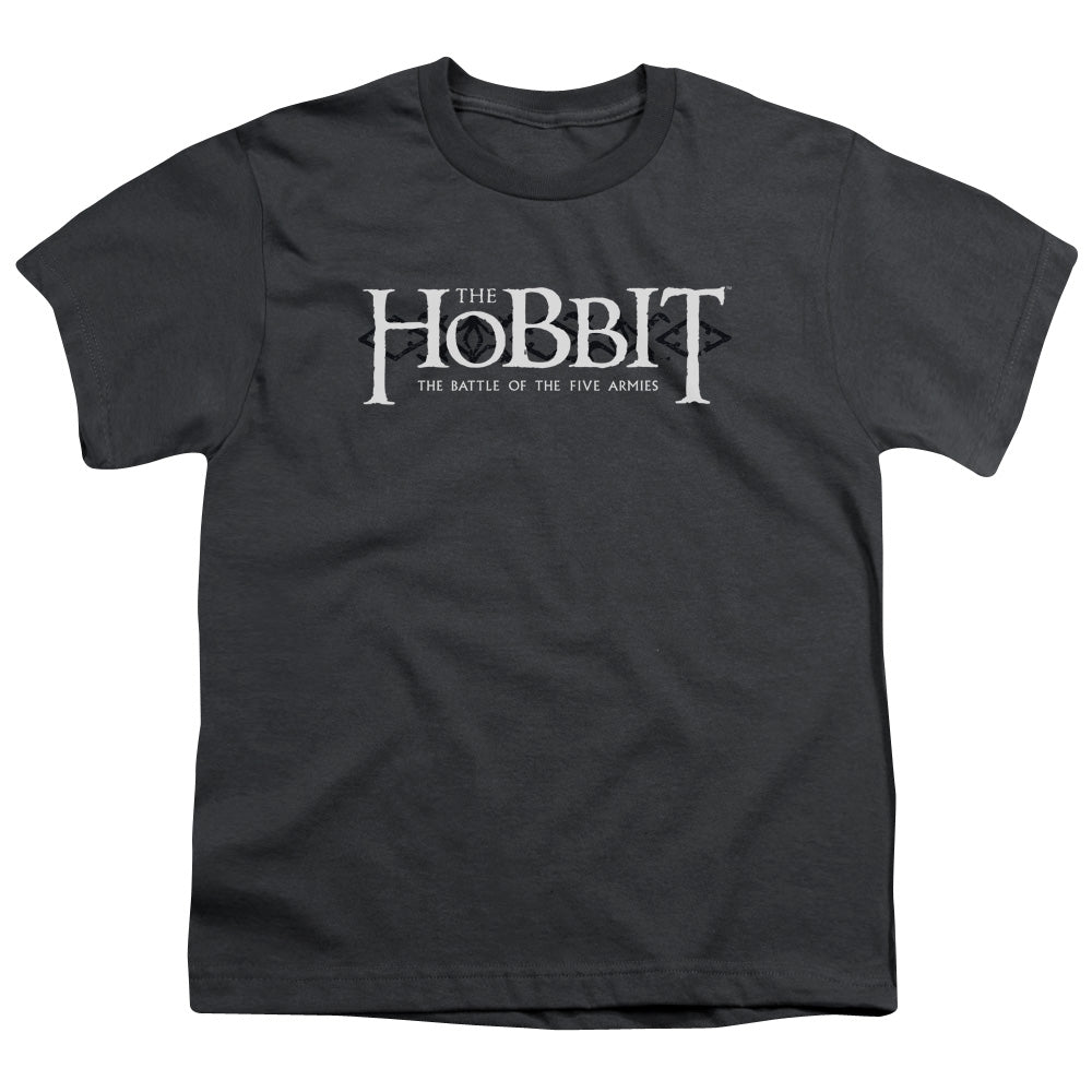 The Hobbit Ornate Logo Youth 18/1 100% Cotton Short-Sleeve T-Shirt
