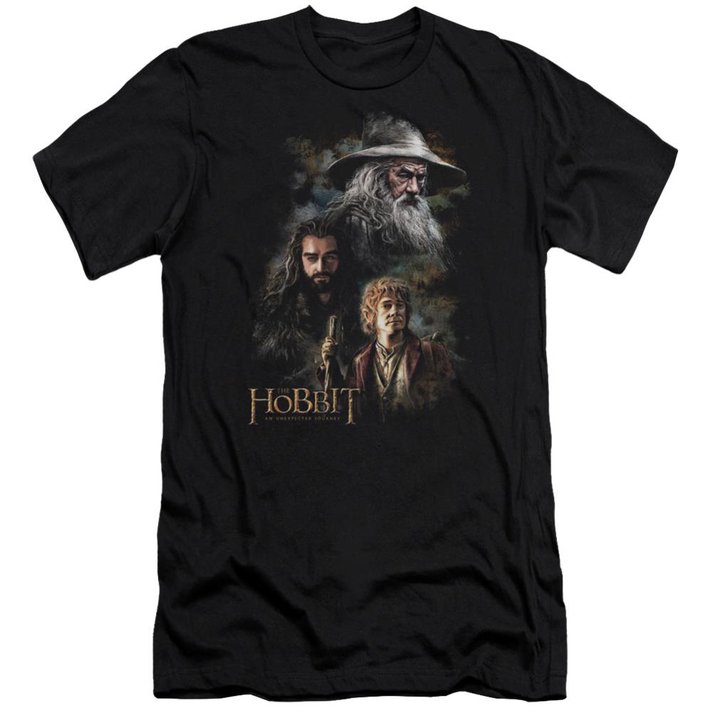 The Hobbit Painting Men's Ultra-Soft 30/1 Cotton Slim Short-Sleeve T-Shirt