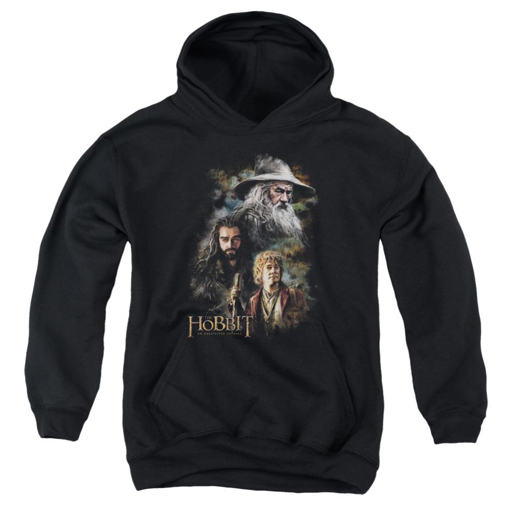 The Hobbit Painting Youth Cotton Poly Pull-Over Hoodie