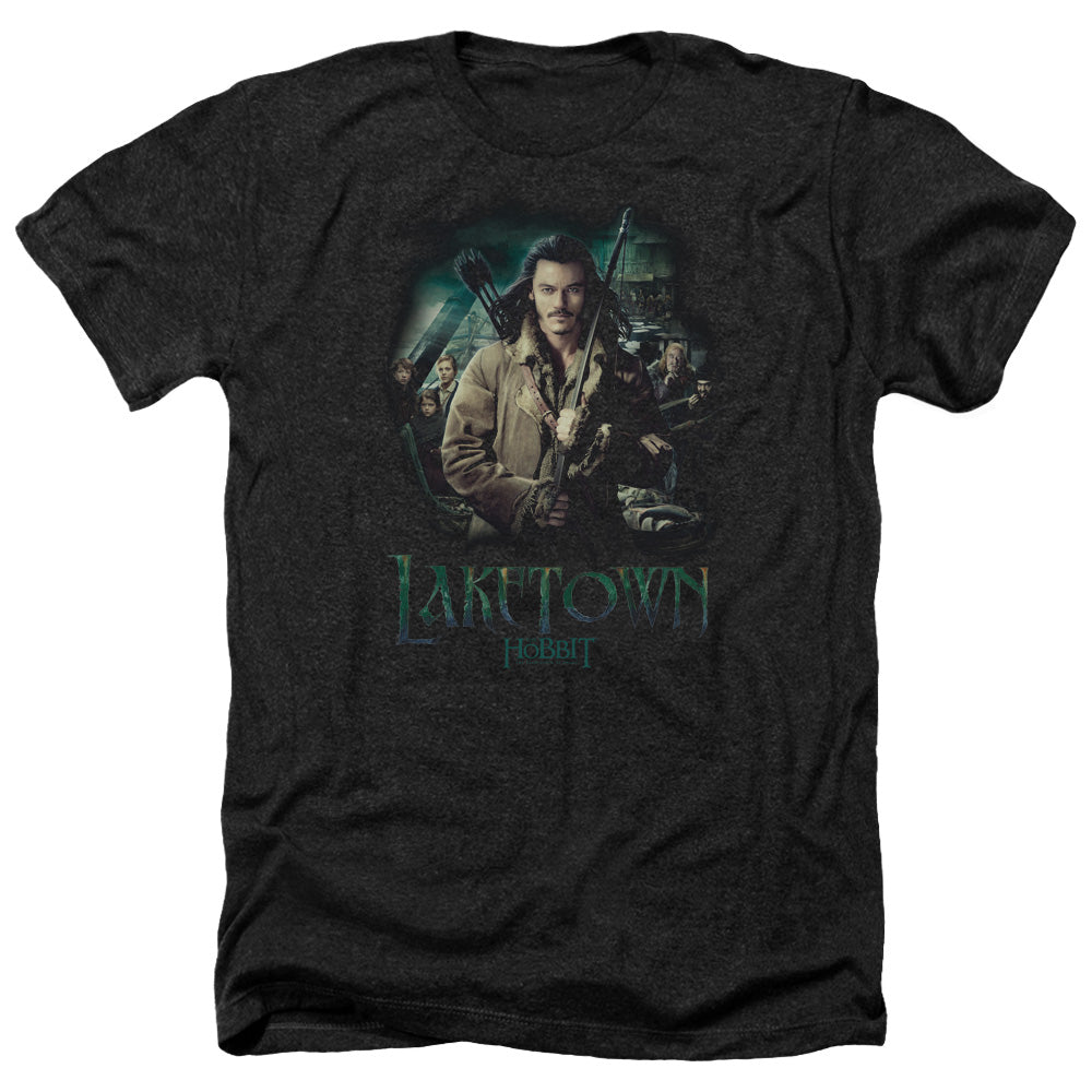 The Hobbit Protector Men's 30/1 Heather 60 40 Poly Short-Sleeve T-Shirt