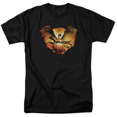 The Hobbit Reign In Flame Men's 18/1 Cotton Short-Sleeve T-Shirt