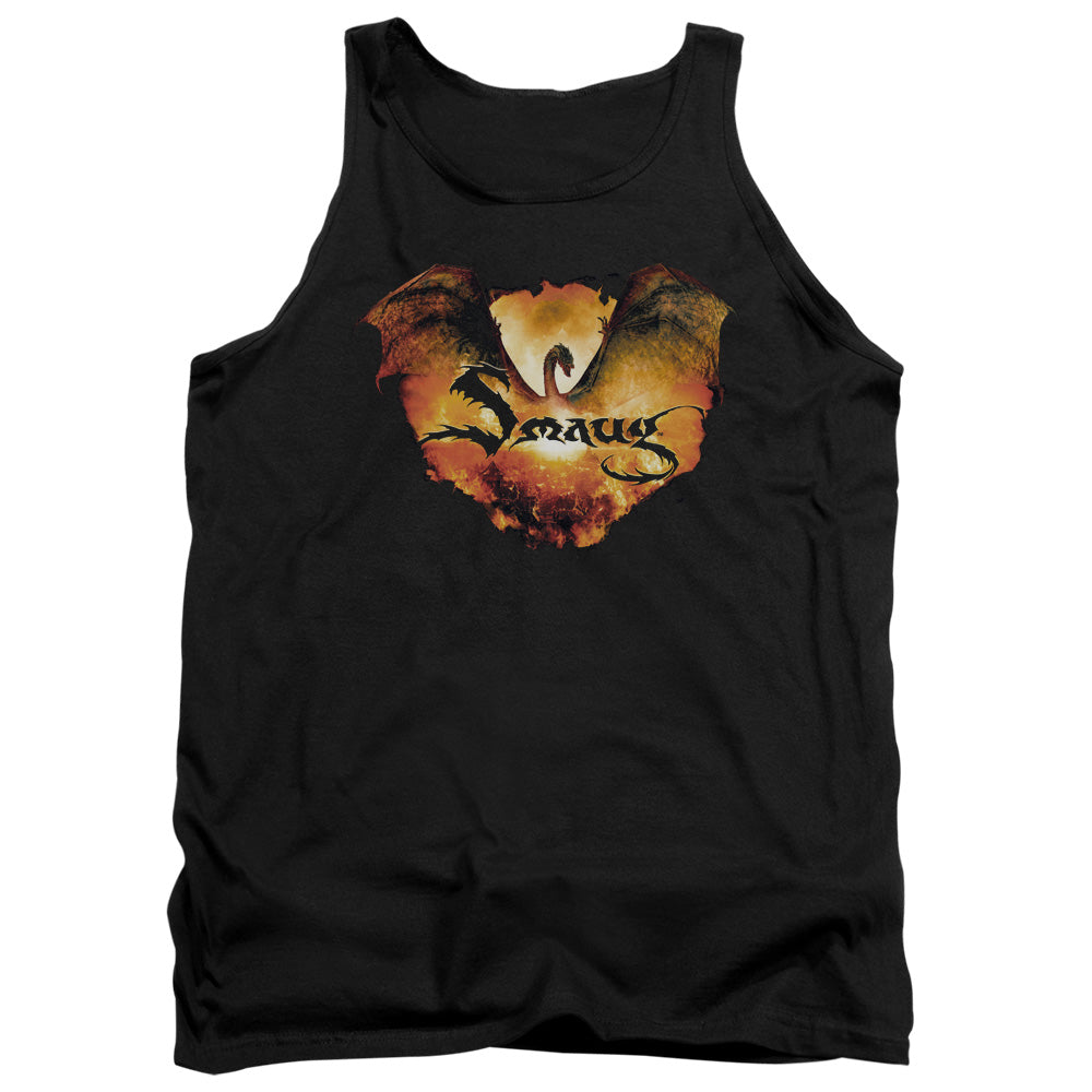 The Hobbit Reign In Flame Men's 18/1 Cotton Tank Top