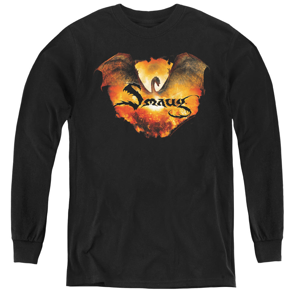 The Hobbit Reign In Flame Youth Long-Sleeve T-Shirt