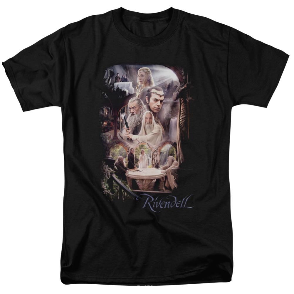 The Hobbit Rivendell Men's 18/1 Cotton Short-Sleeve T-Shirt