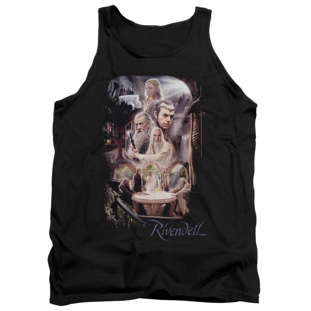 The Hobbit Rivendell Men's 18/1 Cotton Tank Top