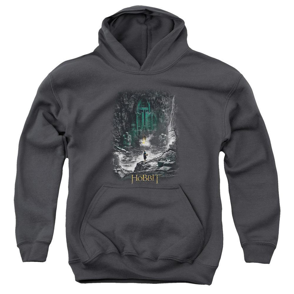 The Hobbit Second Thoughts Youth Cotton Poly Pull-Over Hoodie