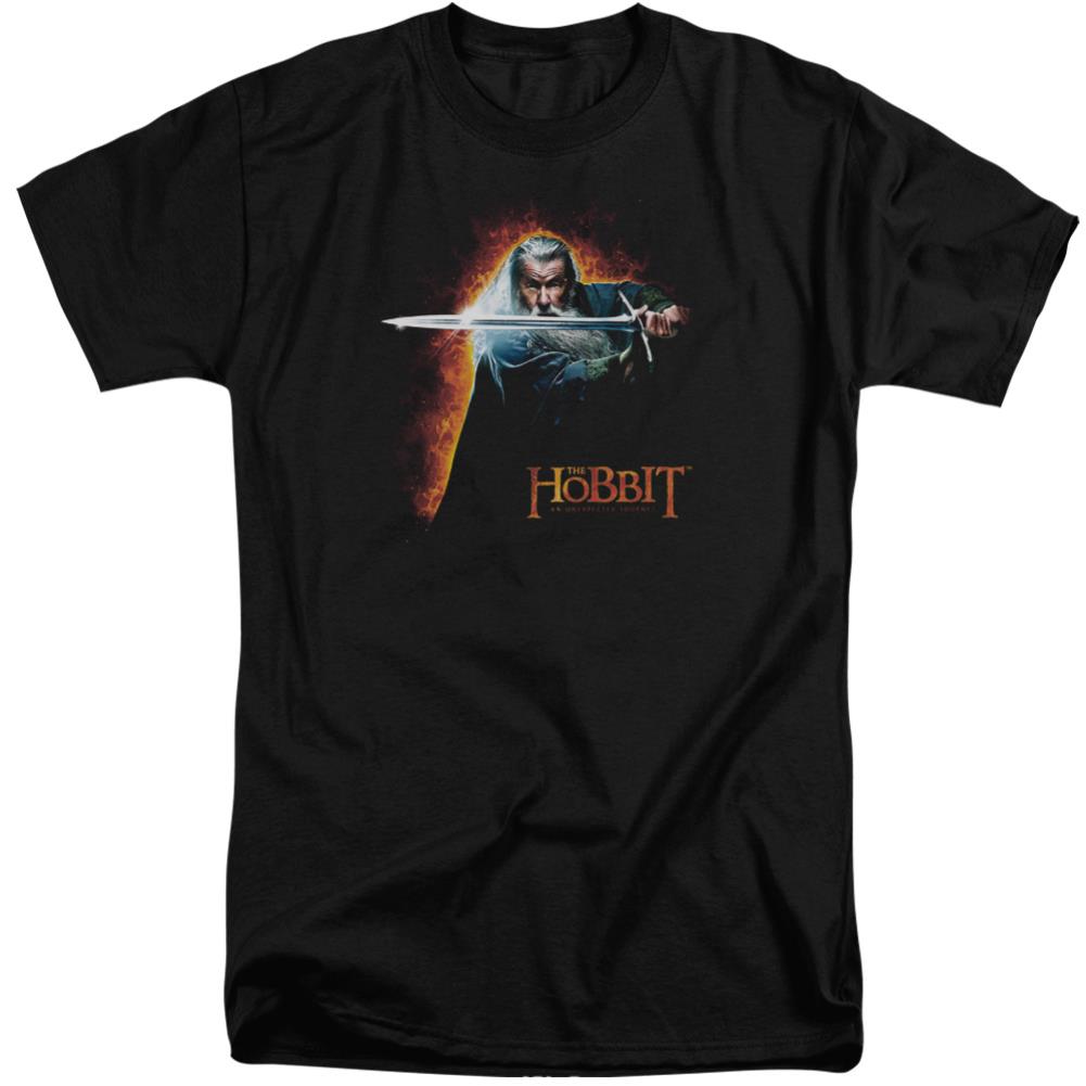 The Hobbit Secret Fire Men's 18/1 Tall Cotton Short-Sleeve T-Shirt