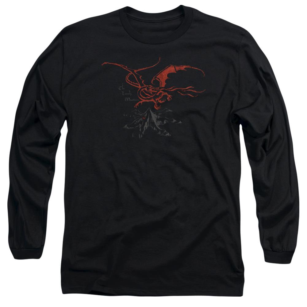 The Hobbit Smaug Men's 18/1 Cotton Long-Sleeve T-Shirt