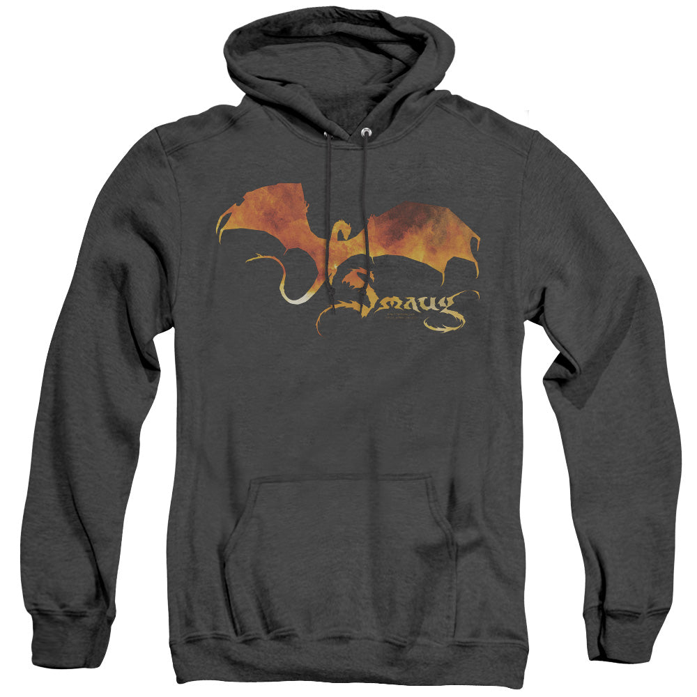 The Hobbit Smaug On Fire Men's Pull-Over Hoodie