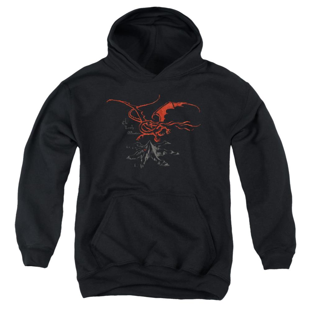 The Hobbit Smaug Youth Cotton Poly Pull-Over Hoodie